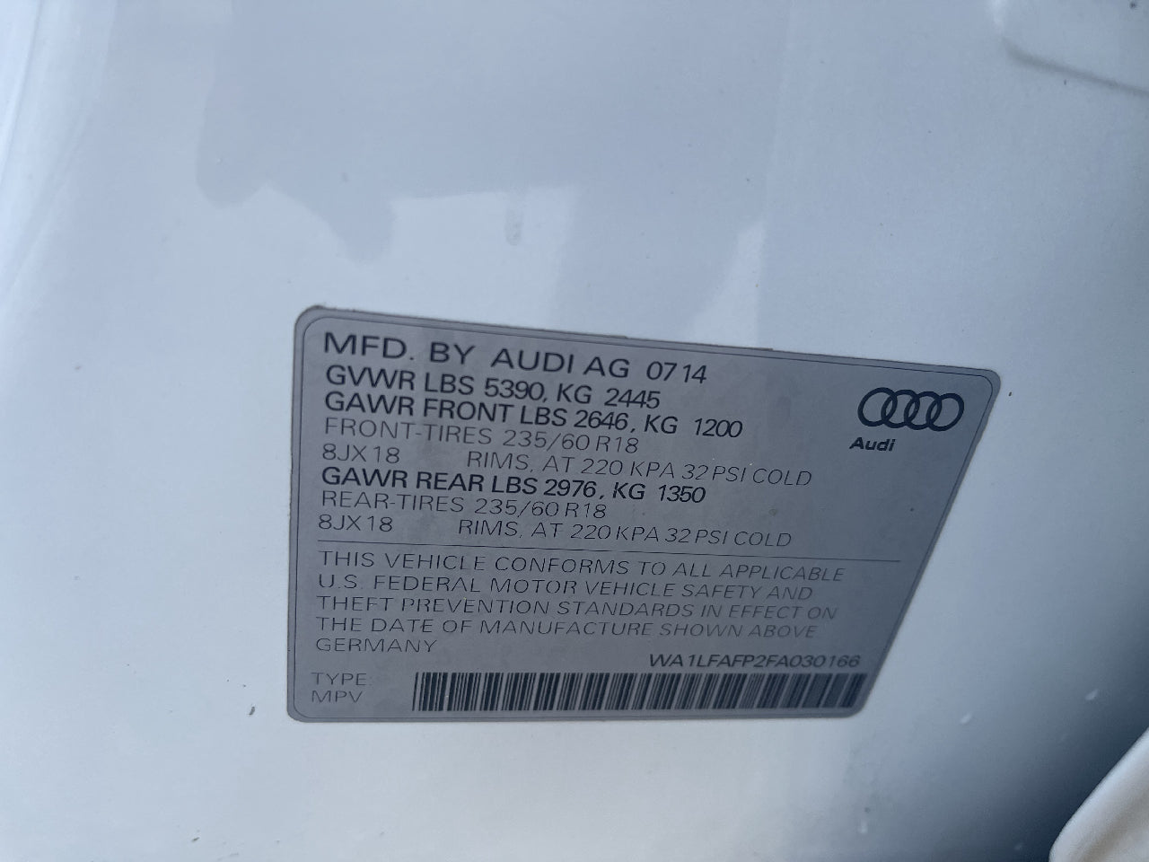 2015 Audi Q5 2.0T Premium Plus quattro $999 DOWN & DRIVE IN 1 HOUR!